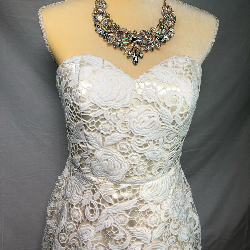 Wedding dress casual sweetheart short bridal ivory